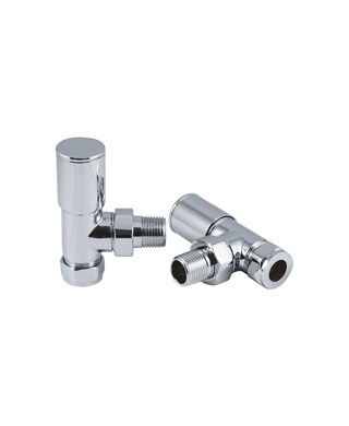 Chrome Angled Valves